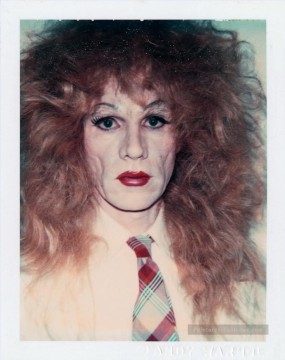 Andy Warhol Painting - Self Portrait in Drag Andy Warhol